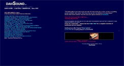 Desktop Screenshot of davisound.com
